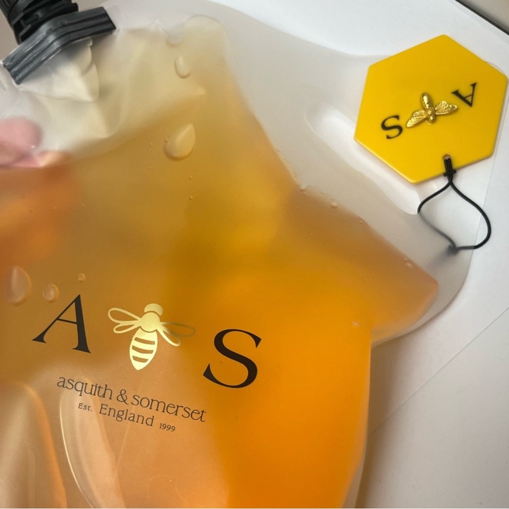 NWT ⚜️🍯⚜️ ASQUITH & SOMERSET HONEY INFUSED SCENTED HAND WASH REFILL POUCH - Picture 3 of 9